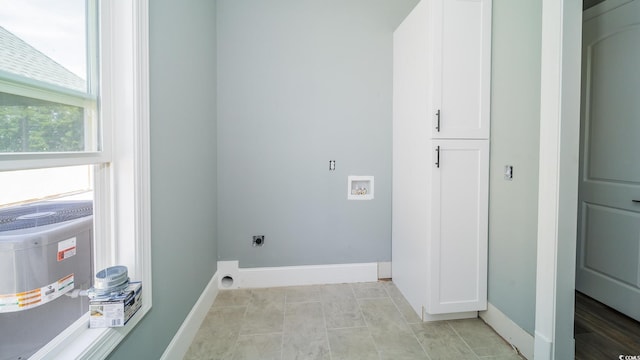 1010 Club House Dr, North Myrtle Beach, SC 29582 - washroom with electric dryer hookup, hookup for a washing machine, and baseboards