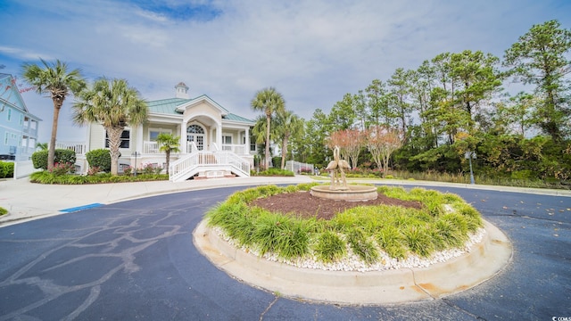 1010 Club House Dr, North Myrtle Beach, SC 29582 - view of property featuring stairs