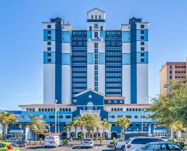 2201 S Ocean Blvd Unit 1404, Myrtle Beach, SC 29577 - view of property with uncovered parking
