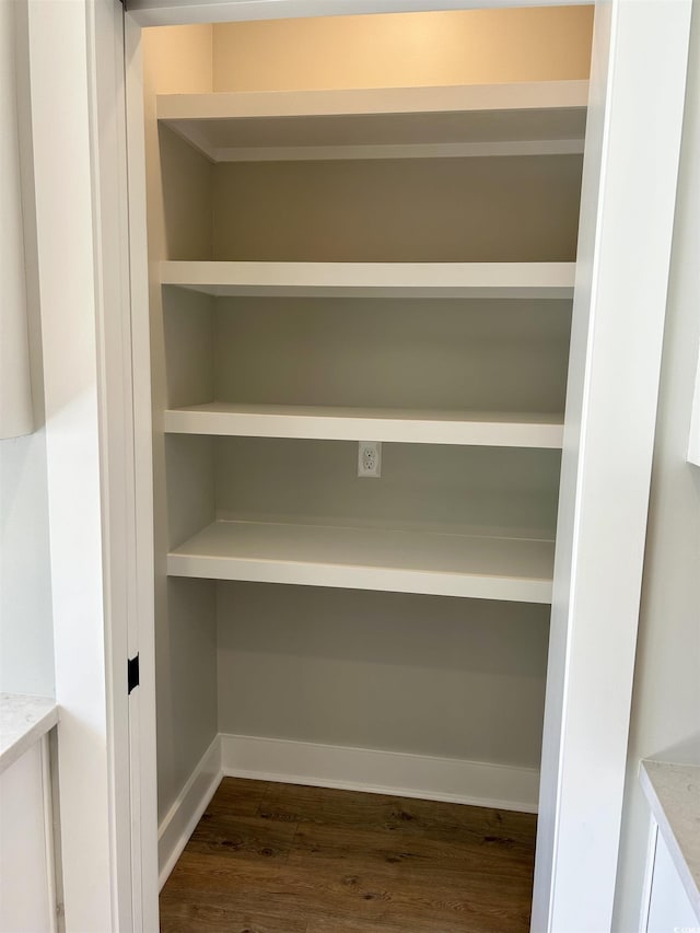 view of closet
