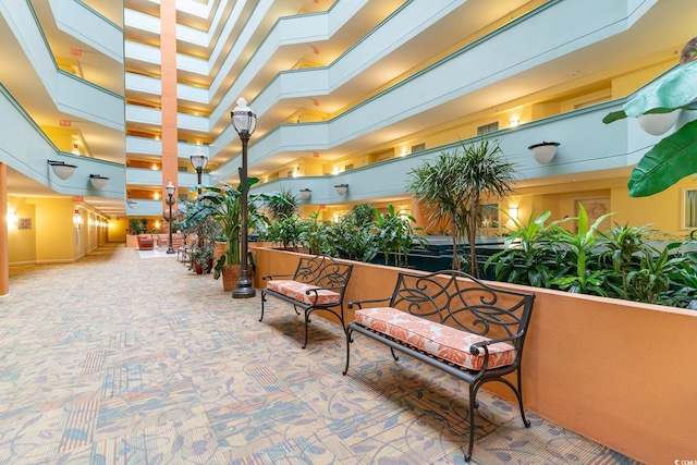 view of building lobby