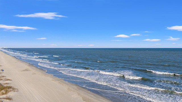 water view featuring a view of the beach