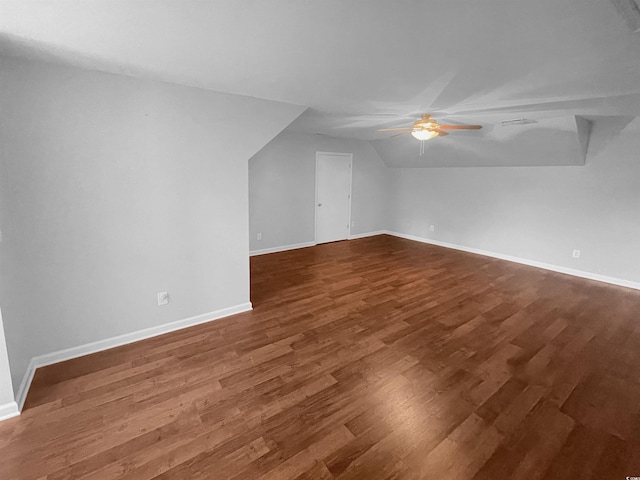 corridor featuring hardwood / wood-style floors