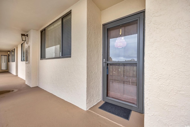 view of property entrance