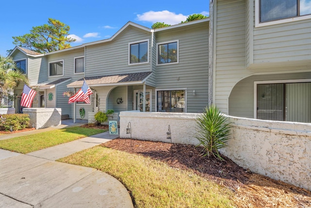 view of townhome / multi-family property