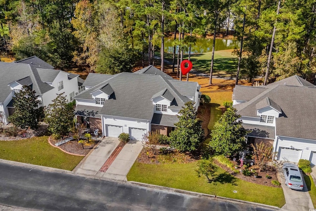 493 Shellbank Dr Unit 2-B, Longs, SC 29568 - aerial perspective of suburban area featuring a nearby body of water