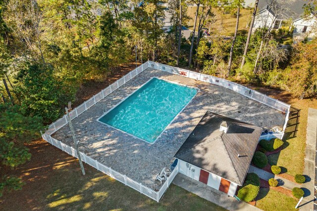 493 Shellbank Dr Unit 2-B, Longs, SC 29568 - view of swimming pool featuring a fenced backyard