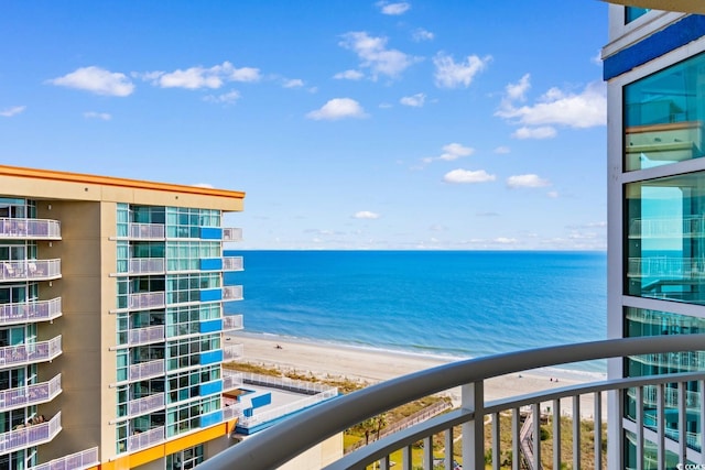 5200 N Ocean Blvd Unit 1231, Myrtle Beach, SC 29577 - water view with nearby beach