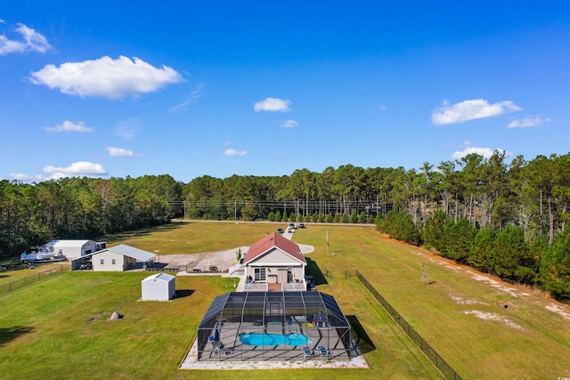 2580 Ash Little River Rd, Ash, NC 28420 - view from above of property featuring a forest