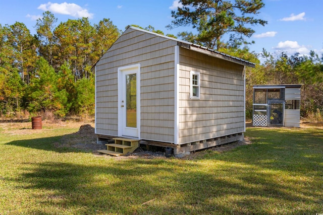 2580 Ash Little River Rd, Ash, NC 28420 - view of outdoor structure with entry steps