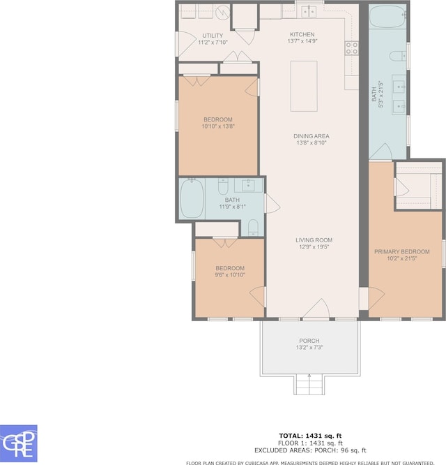 1409 Woodhaven Rd, Latta, SC 29565 - view of home floor plan