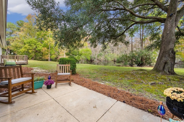 view of patio