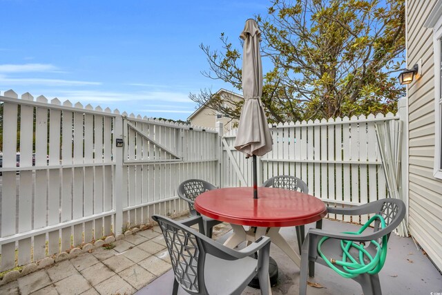 view of patio / terrace