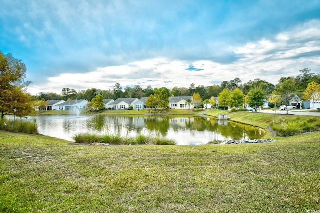 property view of water