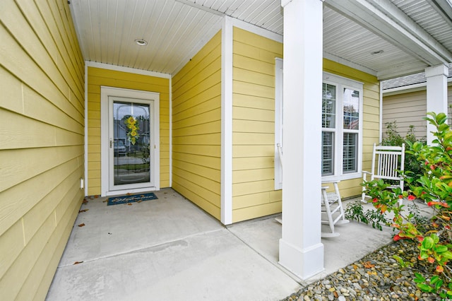 view of entrance to property