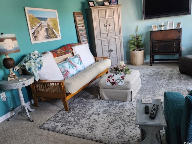 2256 Heritage Loop Unit 2256, Myrtle Beach, SC 29577 - carpeted living room featuring baseboards