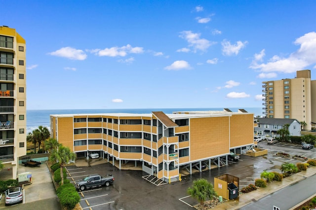 view of property featuring a water view