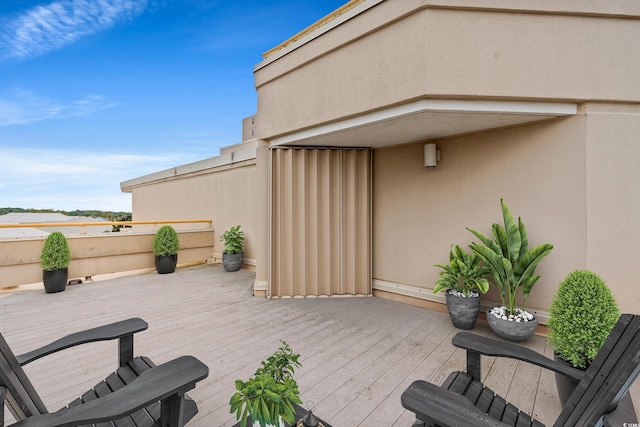 100 Ocean Creek Dr Unit L5, Myrtle Beach, SC 29572 - view of wooden deck