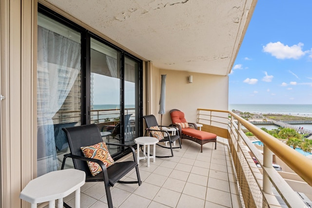 100 Ocean Creek Dr Unit L5, Myrtle Beach, SC 29572 - balcony featuring a water view