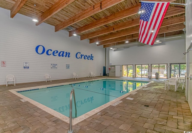 100 Ocean Creek Dr Unit L5, Myrtle Beach, SC 29572 - view of indoor community pool