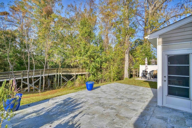 view of patio