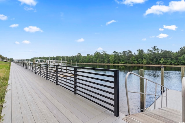 338 Harbour View Dr, Myrtle Beach, SC 29579 - dock with a water view