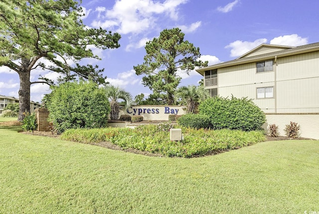 4103 Pinehurst Cir Unit Bb-14, Little River, SC 29566 - community sign with a yard