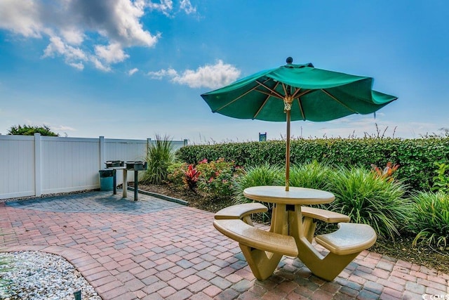 view of patio / terrace