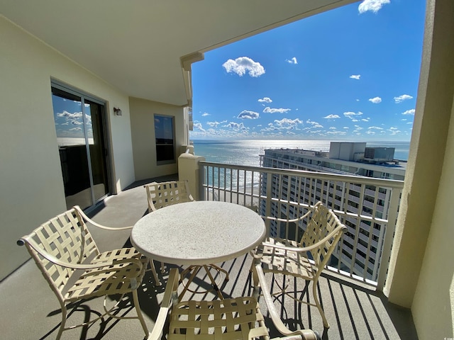 9994 Beach Club Dr Unit 1806, Myrtle Beach, SC 29572 - balcony featuring a water view