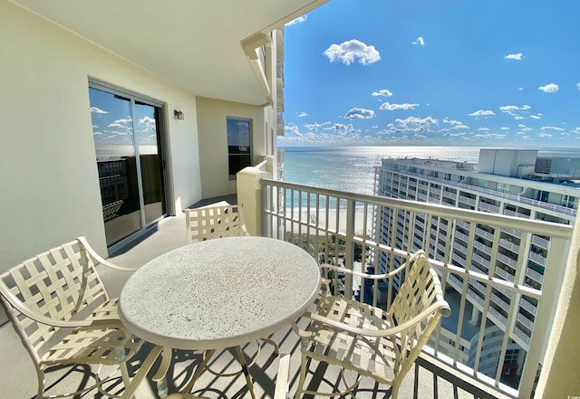 9994 Beach Club Dr Unit 1806, Myrtle Beach, SC 29572 - balcony featuring a water view