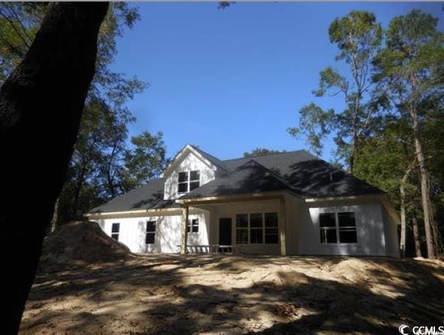 view of rear view of property