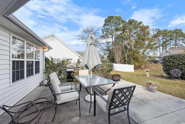 view of patio / terrace