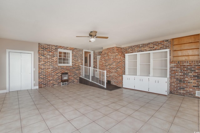 view of patio / terrace featuring ceiling fan