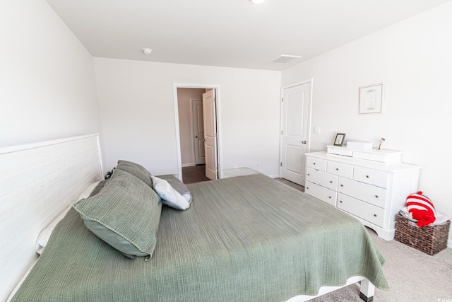 bedroom featuring carpet floors