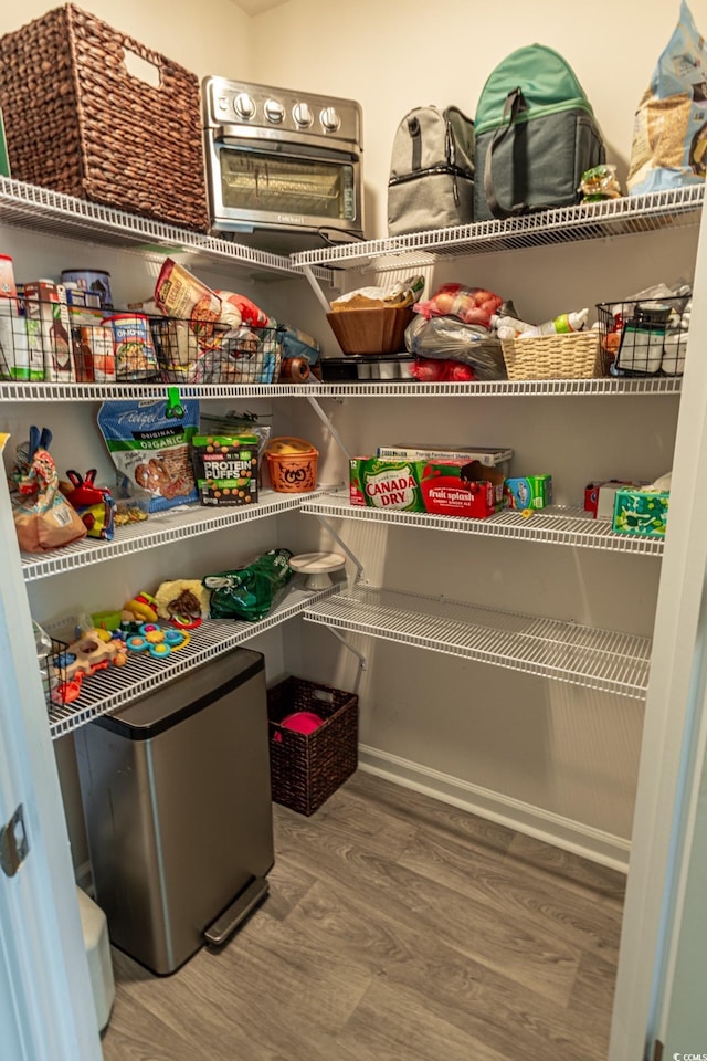 view of pantry