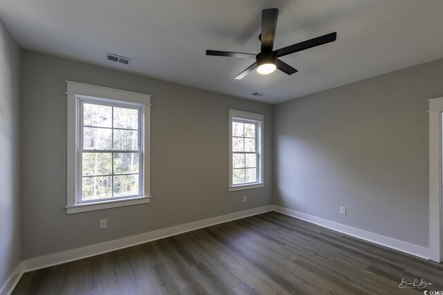 walk in closet with dark wood-type flooring