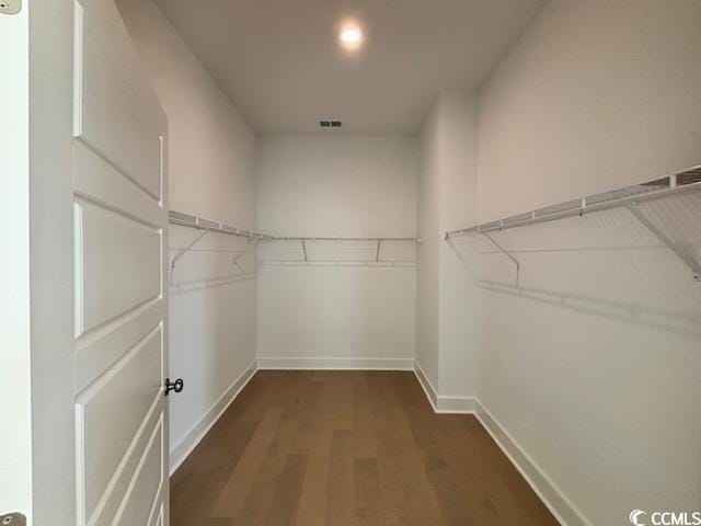 718 Macon Aly, Myrtle Beach, SC 29588 - walk in closet featuring dark wood finished floors