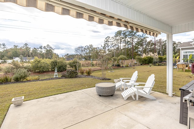 view of patio