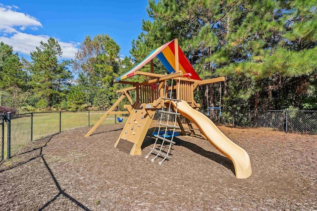 5012 Lindrick Ct, Myrtle Beach, SC 29579 - view of jungle gym with fence
