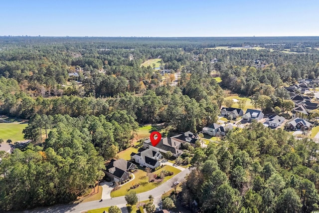 5012 Lindrick Ct, Myrtle Beach, SC 29579 - aerial view with a residential view and a wooded view