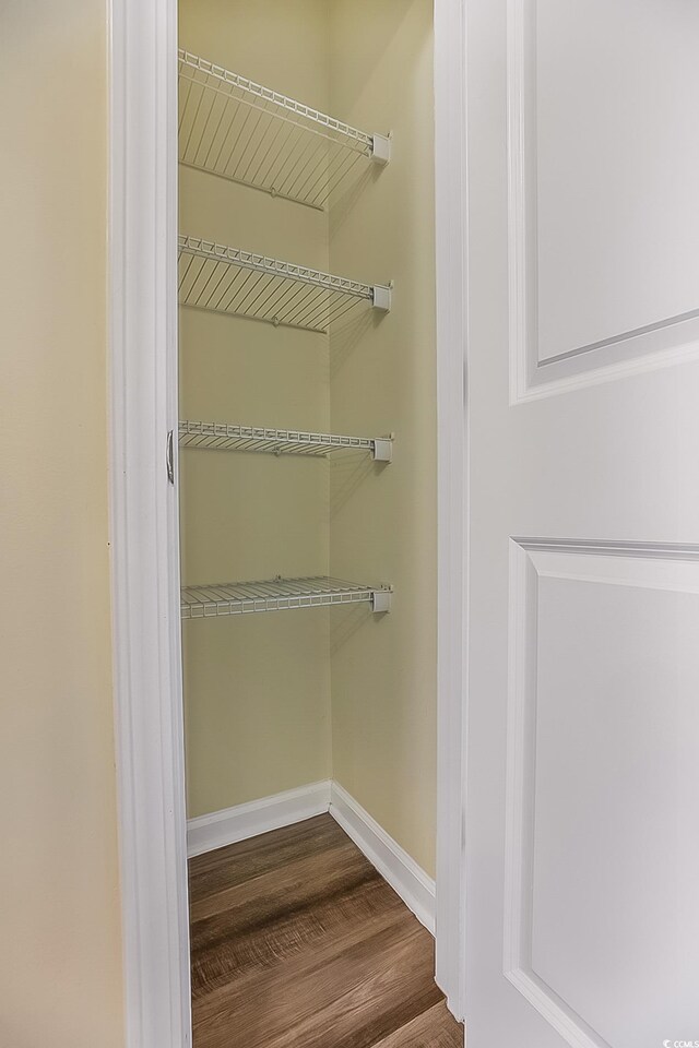 view of pantry