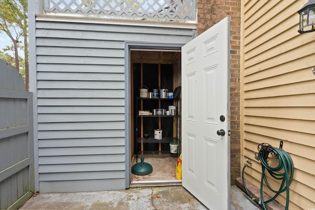 view of property entrance