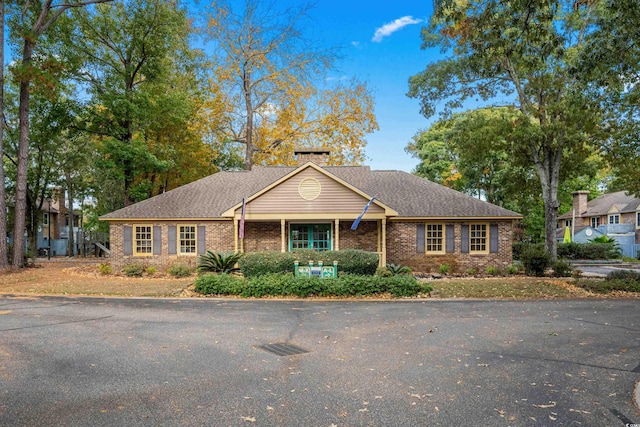 view of ranch-style house