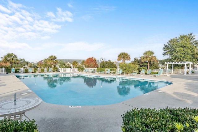 140 Wimbledon Way Unit 140, Murrells Inlet, SC 29576 - community pool featuring a pergola and a patio area