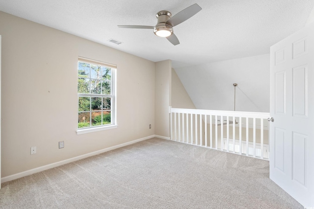 140 Wimbledon Way Unit 140, Murrells Inlet, SC 29576 - carpeted empty room with ceiling fan, baseboards, and a textured ceiling