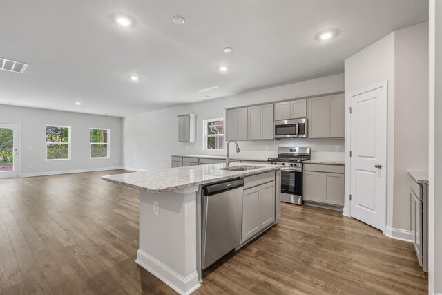 2441 Campton Loop, Conway, SC 29527 - unfurnished room with a healthy amount of sunlight and wood-type flooring