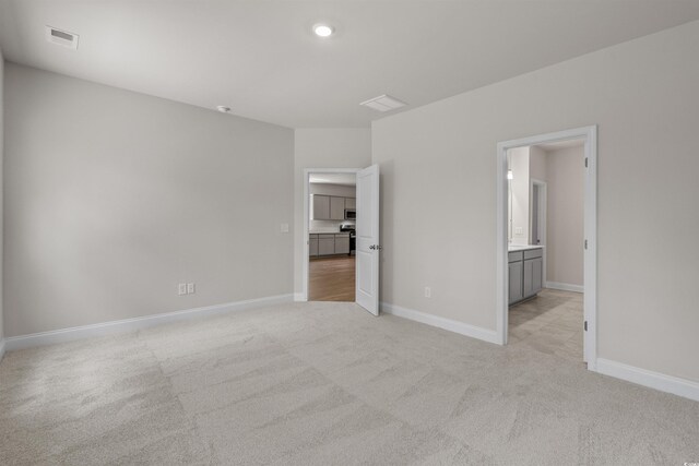 2441 Campton Loop, Conway, SC 29527 - unfurnished bedroom with carpet and a chandelier