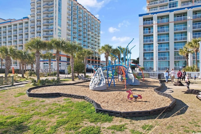 view of playground