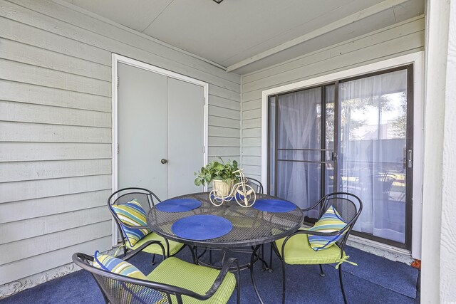 86 Shadow Moss Pl Unit 86, North Myrtle Beach, SC 29582 - view of patio featuring outdoor dining space