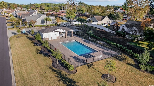 view of pool